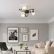 Globo Plafondlamp Venezia 3 lichts Ø 50 cm bruin Globo Plafondlamp Venezia 3 lichts Ø 50 cm bruin