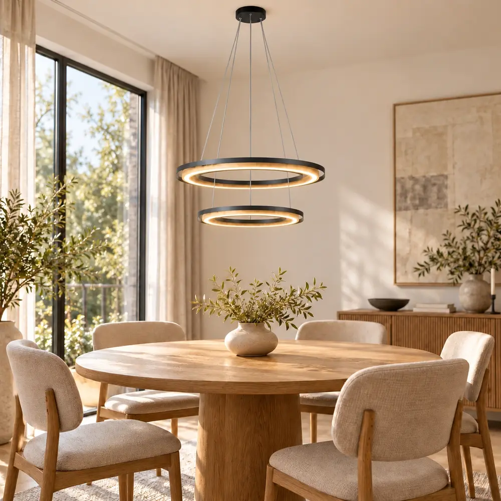 Globo Hanglamp Rilas Ø 57 cm bamboe zwart Globo Hanglamp Rilas Ø 57 cm bamboe zwart