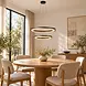 Globo Hanglamp Rilas Ø 57 cm bamboe zwart Globo Hanglamp Rilas Ø 57 cm bamboe zwart