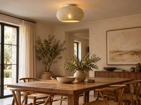 Freelight Plafondlamp Buco Ø 43 cm beige