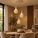 Freelight Hanglamp Buco 3 lichts Ø 48 cm beige
