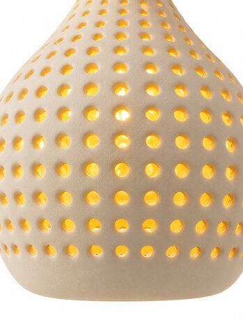 Freelight Hanglamp Buco 3 lichts L 110 cm beige