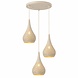 Freelight Hanglamp Buco 3 lichts Ø 48 cm beige