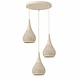 Freelight Hanglamp Buco 3 lichts Ø 48 cm beige