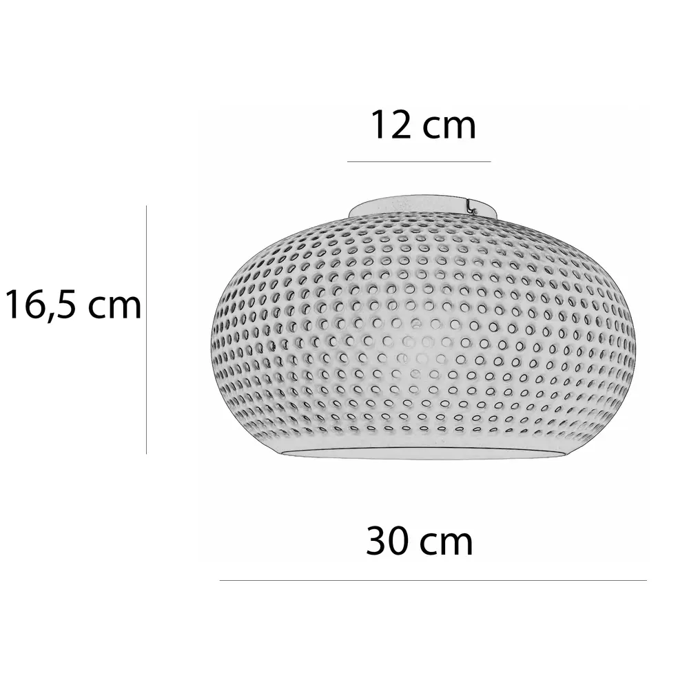 Freelight Plafondlamp Buco Ø 30 cm creme