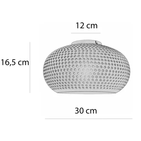 Freelight Plafondlamp Buco Ø 30 cm creme