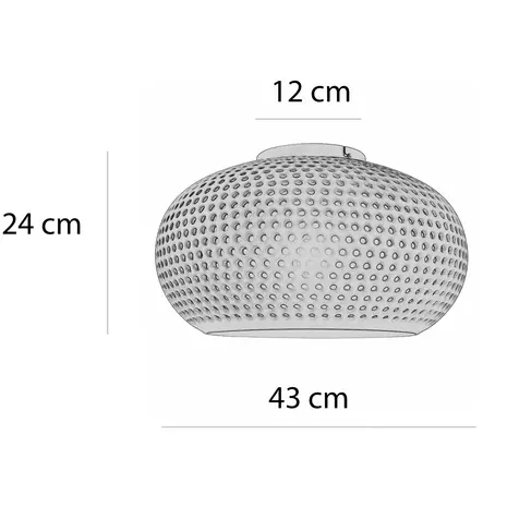 Freelight Plafondlamp Buco Ø 43 cm beige