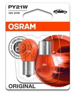 Osram Original Line gloeilamp 12v 21w bau15S Amber