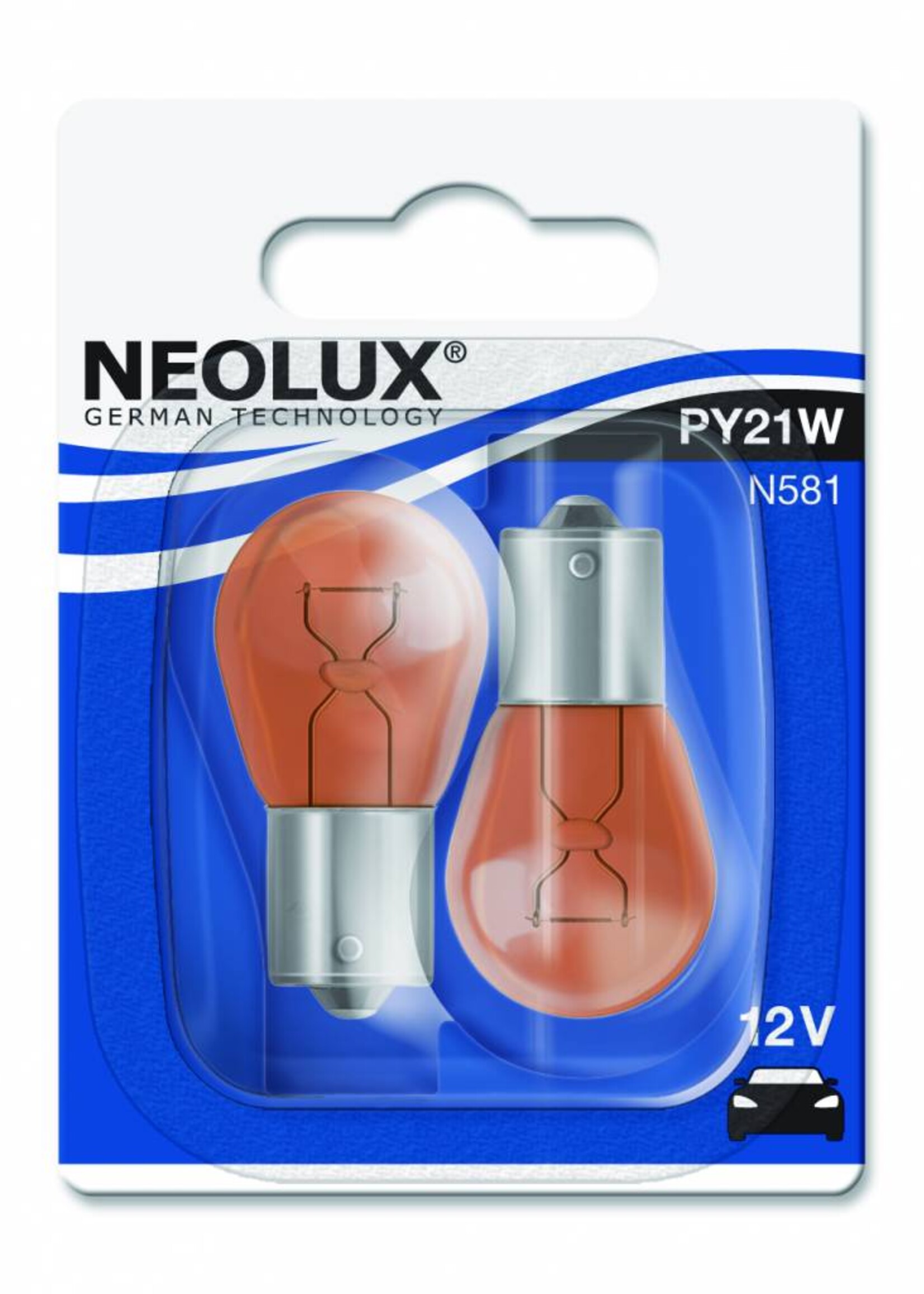 Neolux Gloeilamp 12V 21W BAU15S