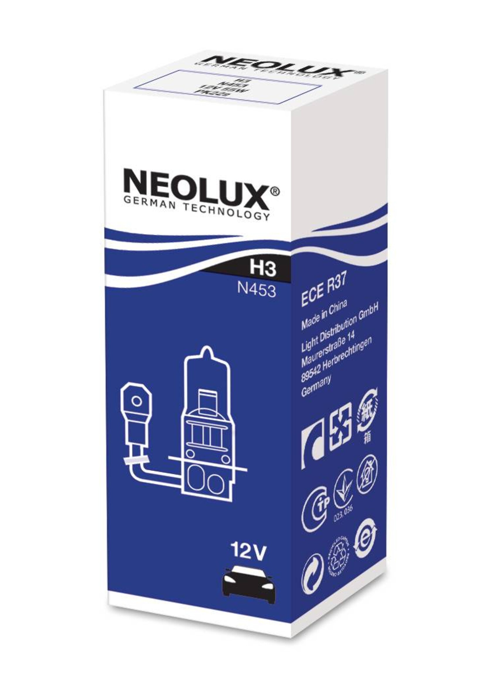 Neolux Halogeen H3