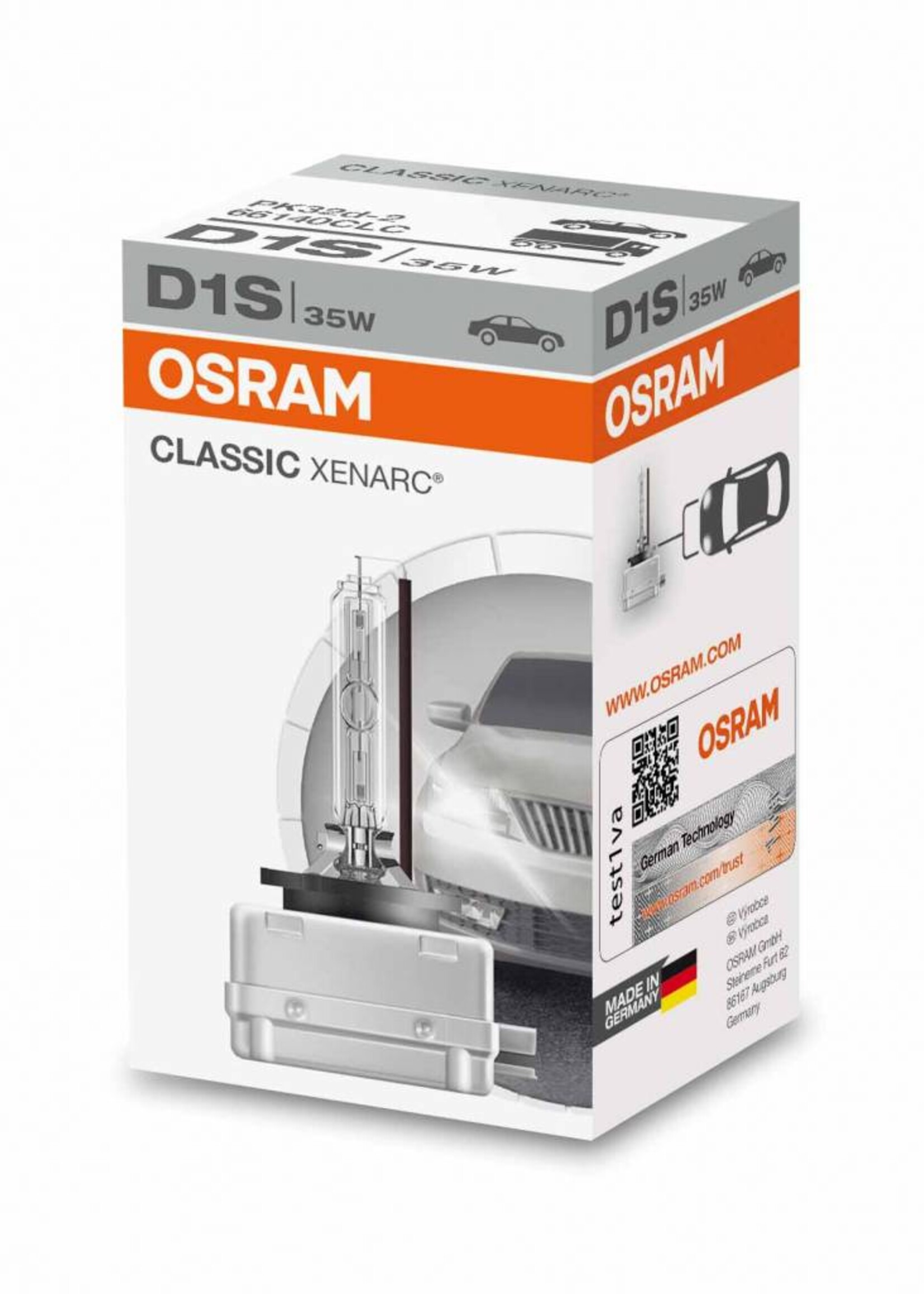 Osram-xenonlampen: Classic D1S