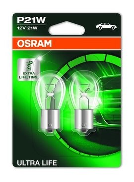 Osram Ultralife gloeilamp 12v 21w Ba15s