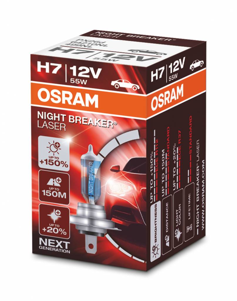 Osram H7 Nightbreaker laser Single