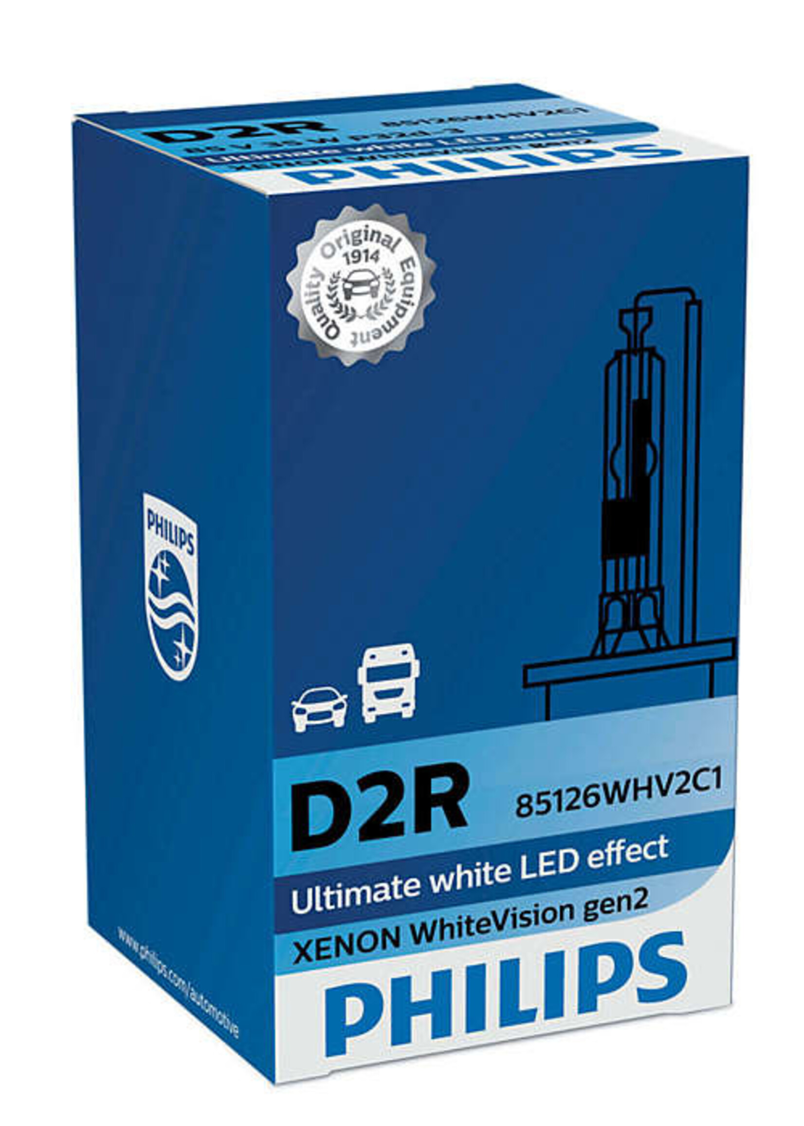 Philips Xenon D2R Whitevision Gen2