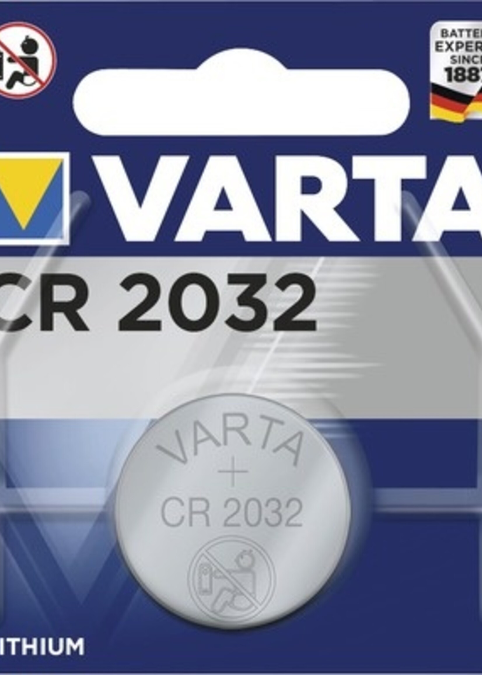 Varta Lithium knoopcel batterij