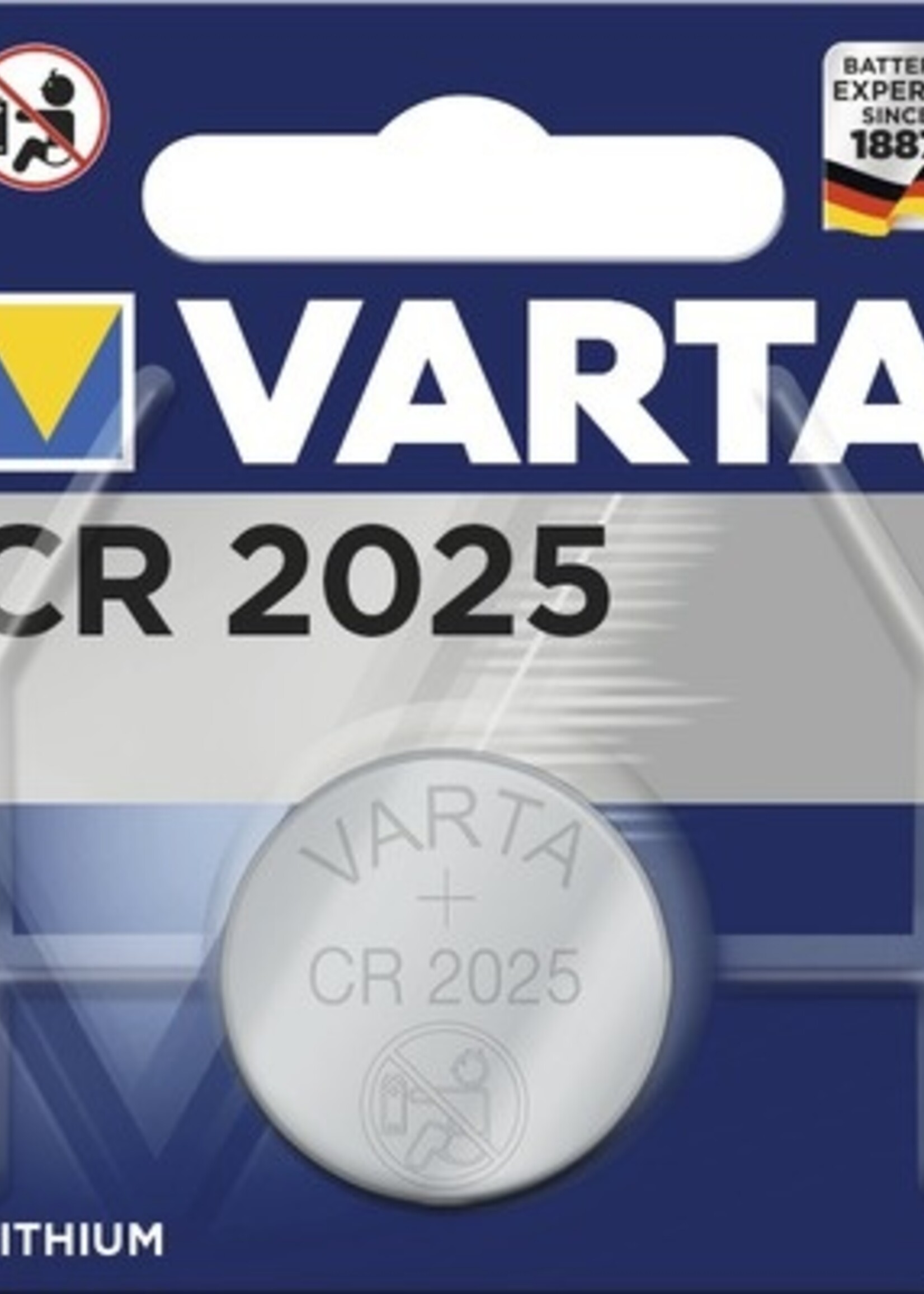 Varta Lithium knoopcel batterij