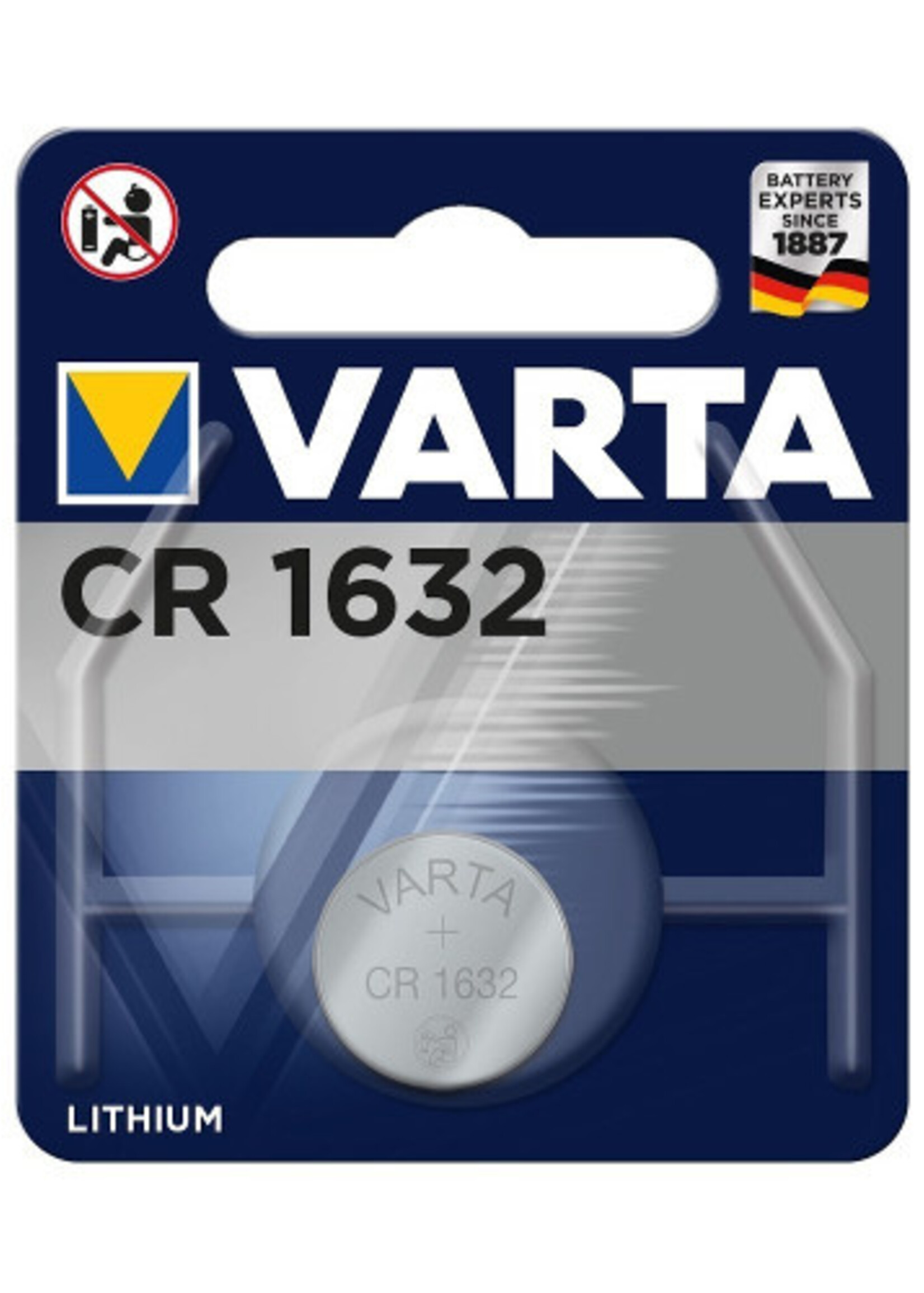 Varta Lithium knoopcel batterij