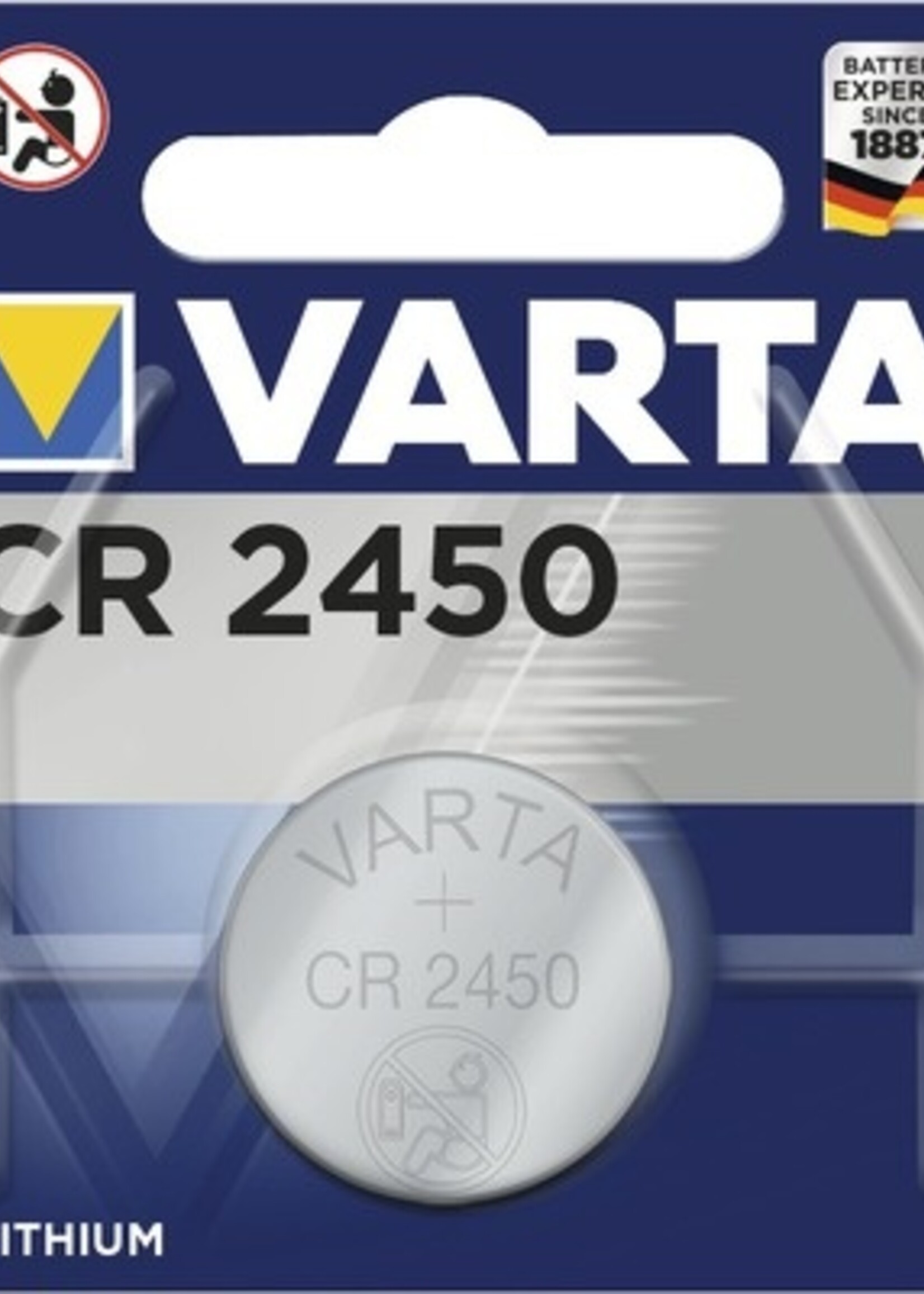 Varta Lithium knoopcel batterij
