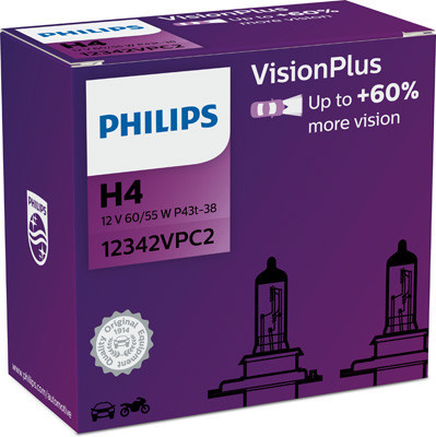 Philips H4 Vision Plus 