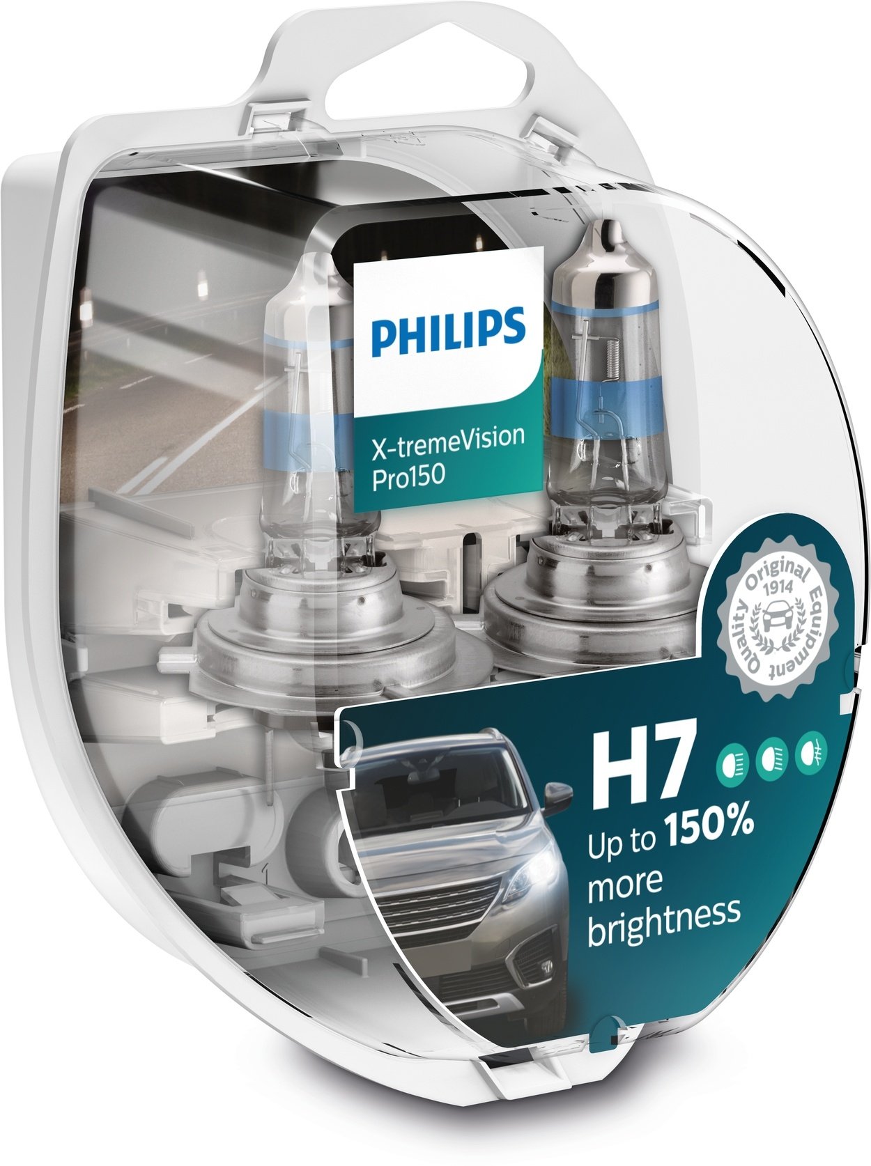 Philips H7 XtremeVision pro150 Duobox