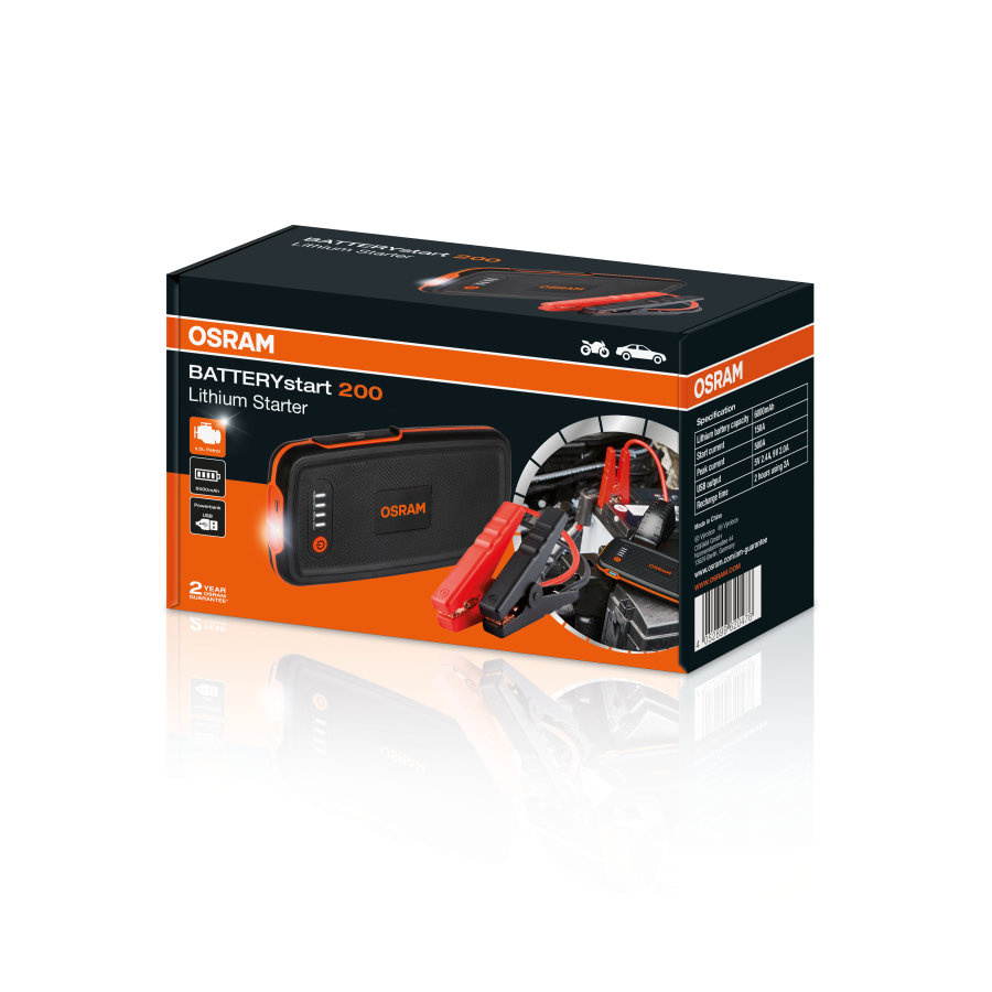 Osram BATTERYstart 200 - Autolampen.nl