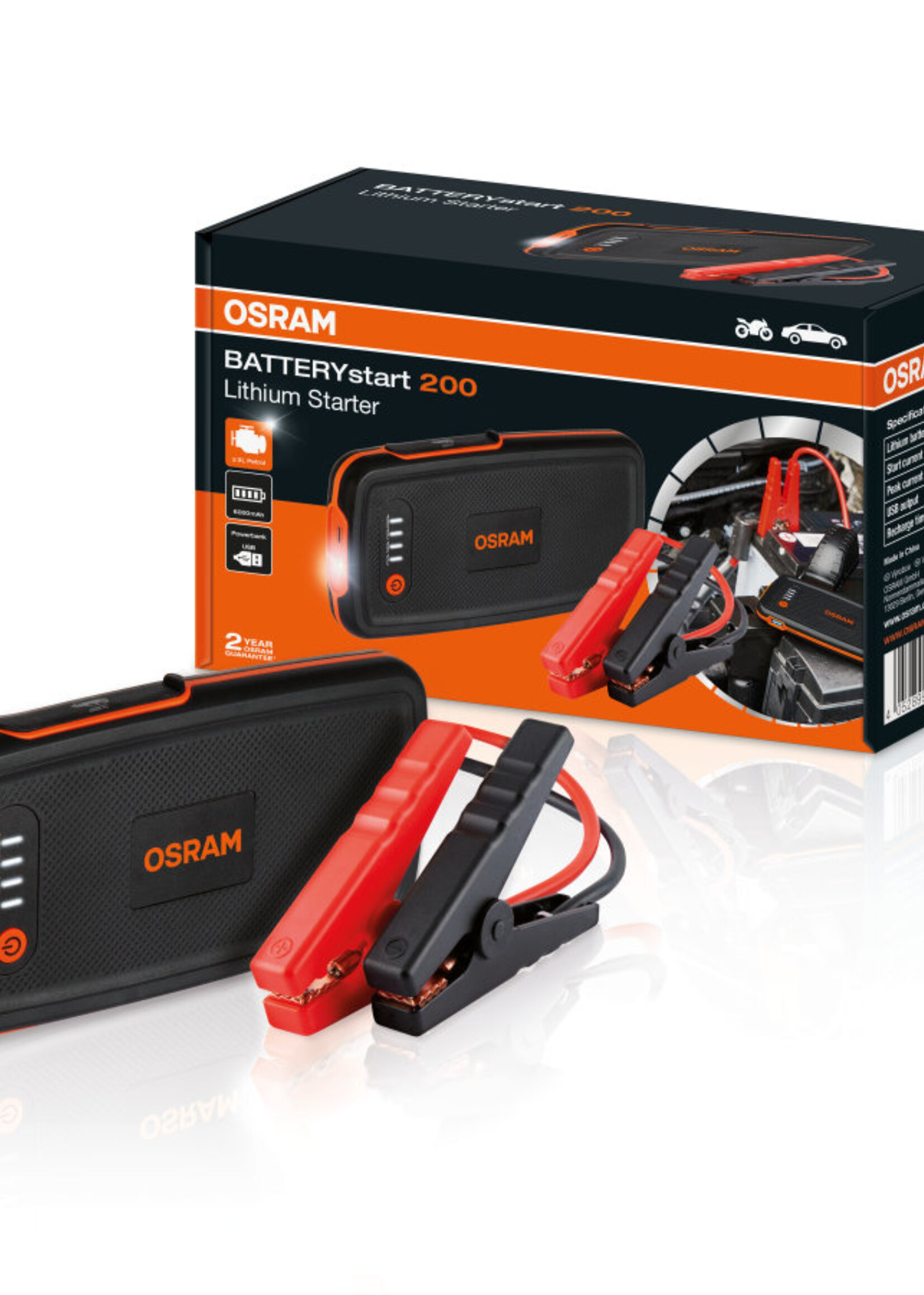 Osram BATTERYstart 200 - Autolampen.nl