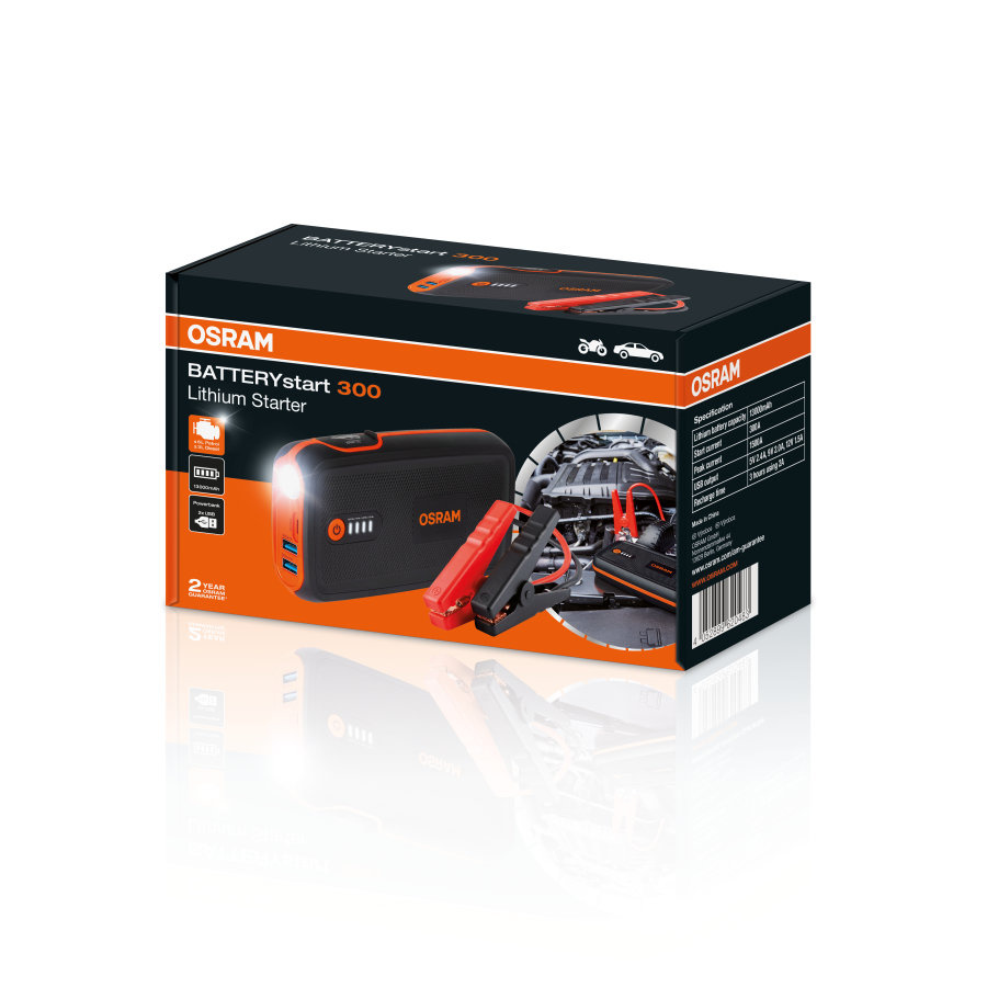 Osram BATTERYstart 300 - Autolampen.nl