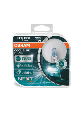 Osram COOL BLUE® INTENSE (NextGen) H1 +100%