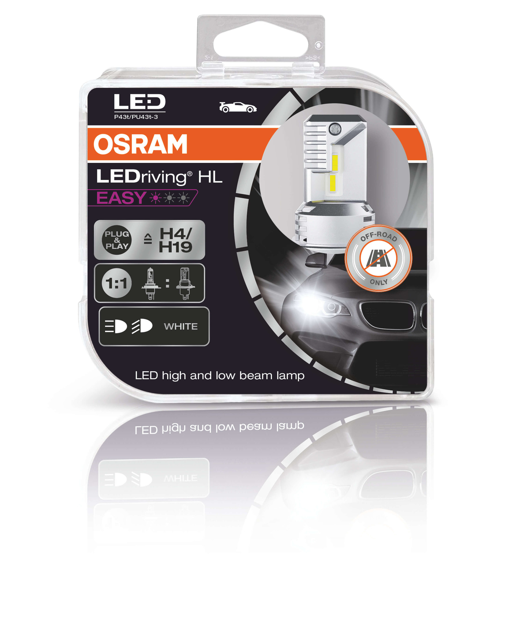 Osram LEDriving® HL EASY H4/H19