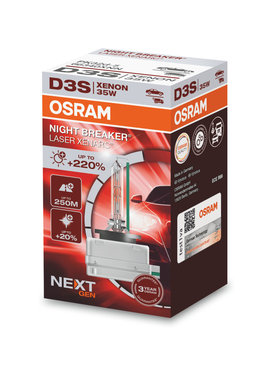 Osram Xenon Night Breaker Laser D3S NextGen
