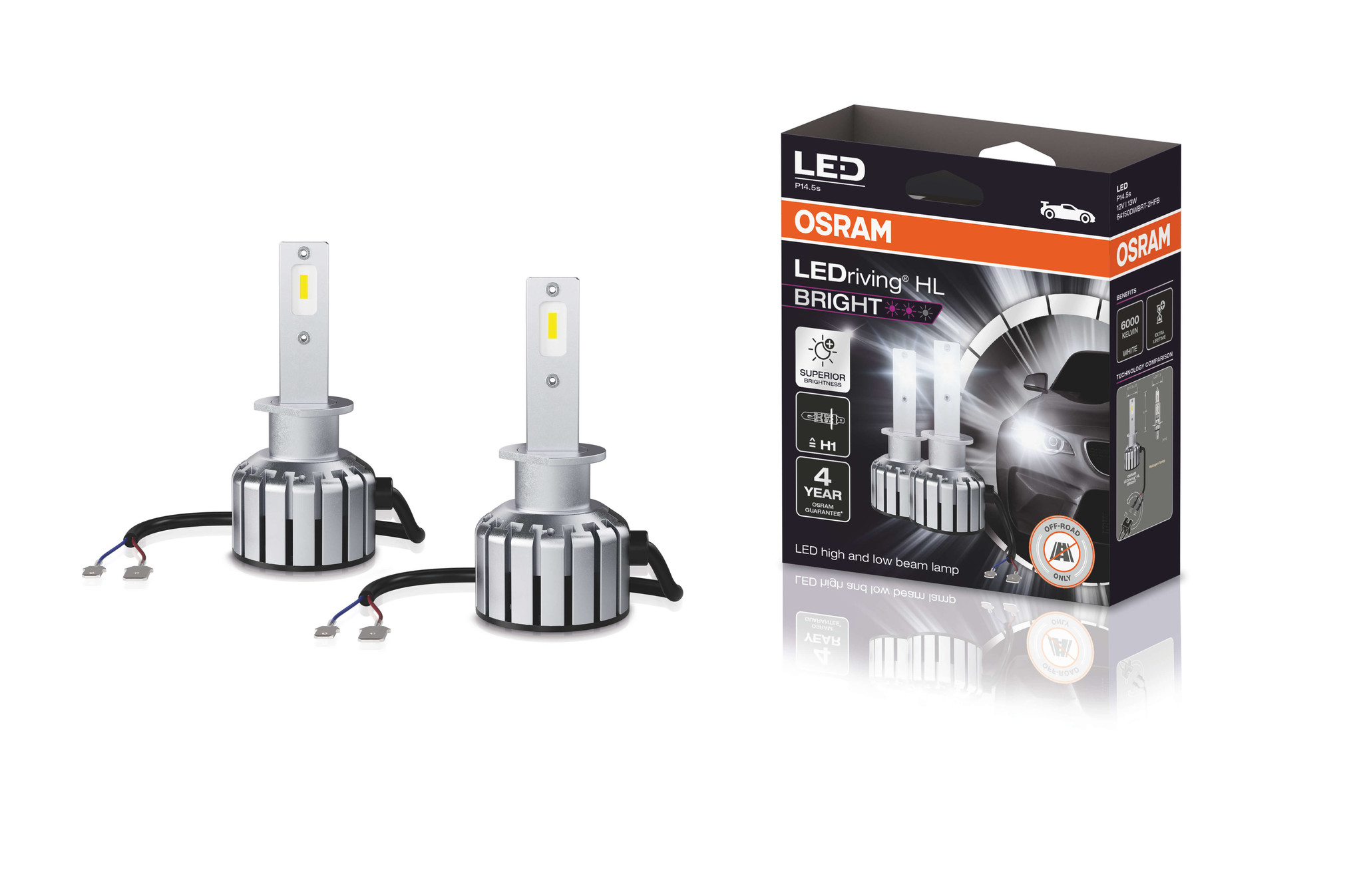 Osram LEDriving® HL BRIGHT H1