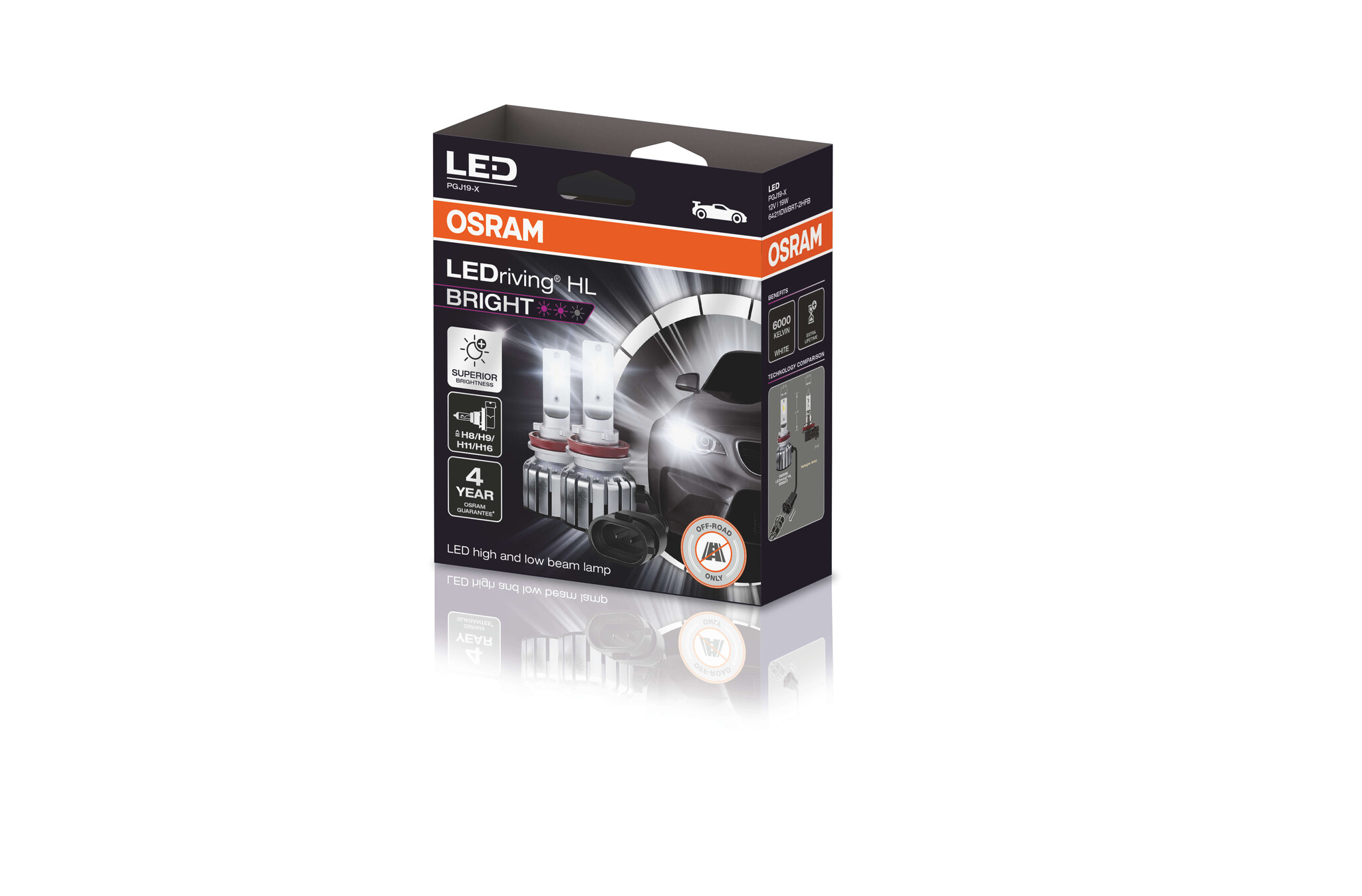 Osram LEDriving® HL BRIGHT H11