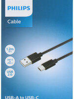 Philips oplaadkabel USB-A naar USB-C