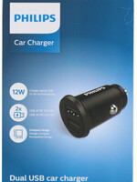 Philips autolader met USB-A en USB-C poort
