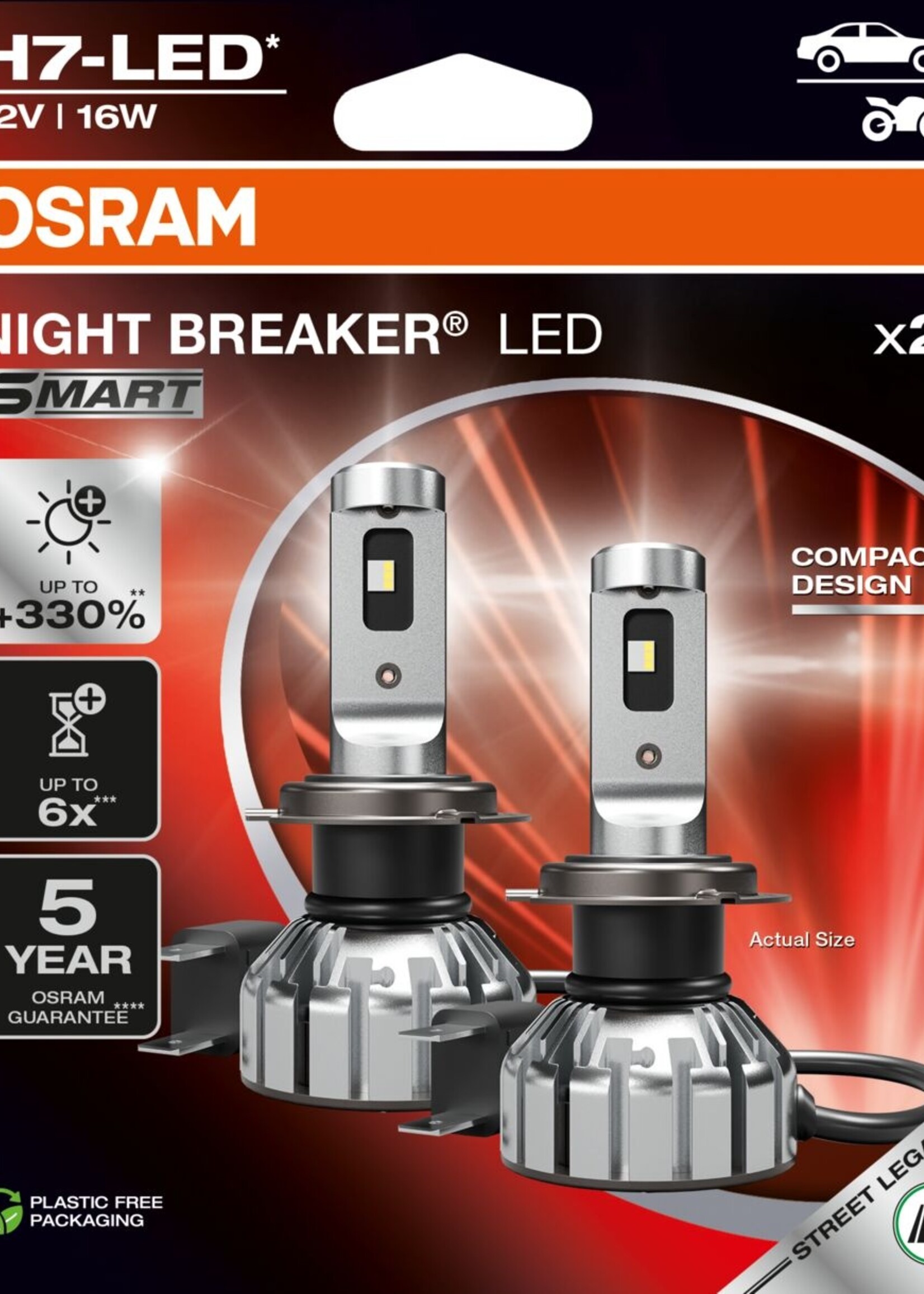 Osram Night Breaker LED Smart H7