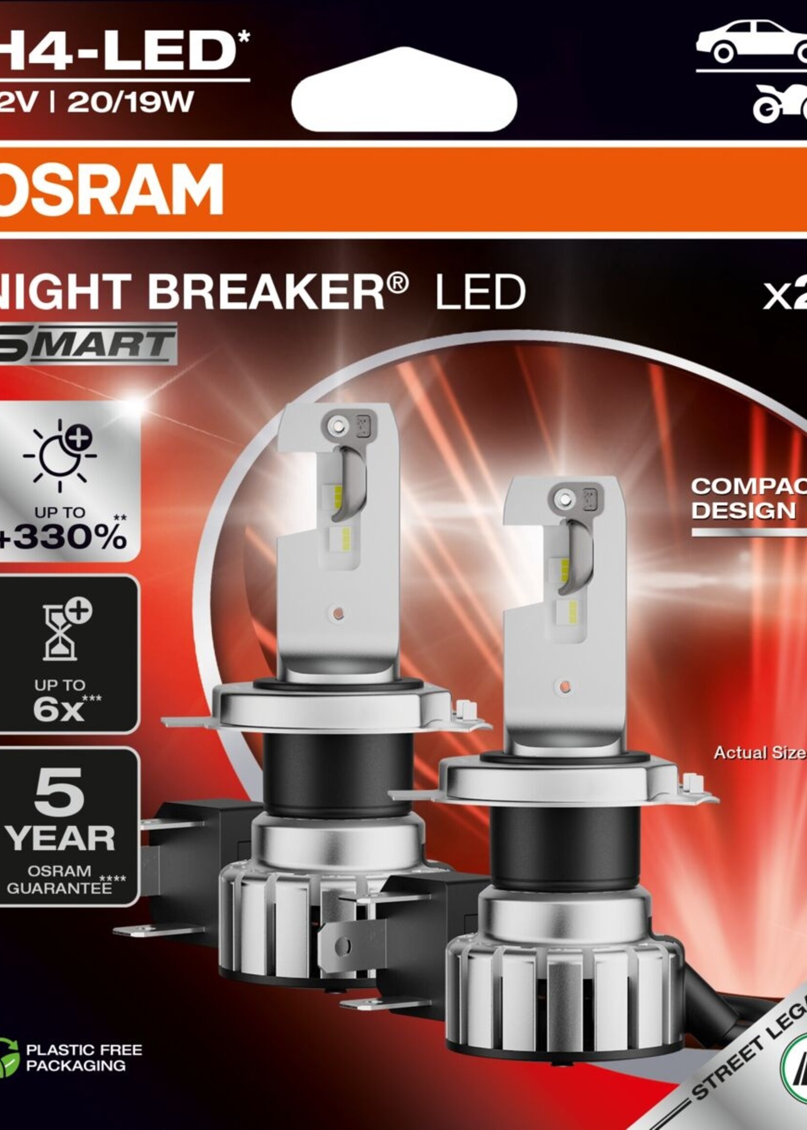 Osram NIGHT BREAKER H4 LED SMART