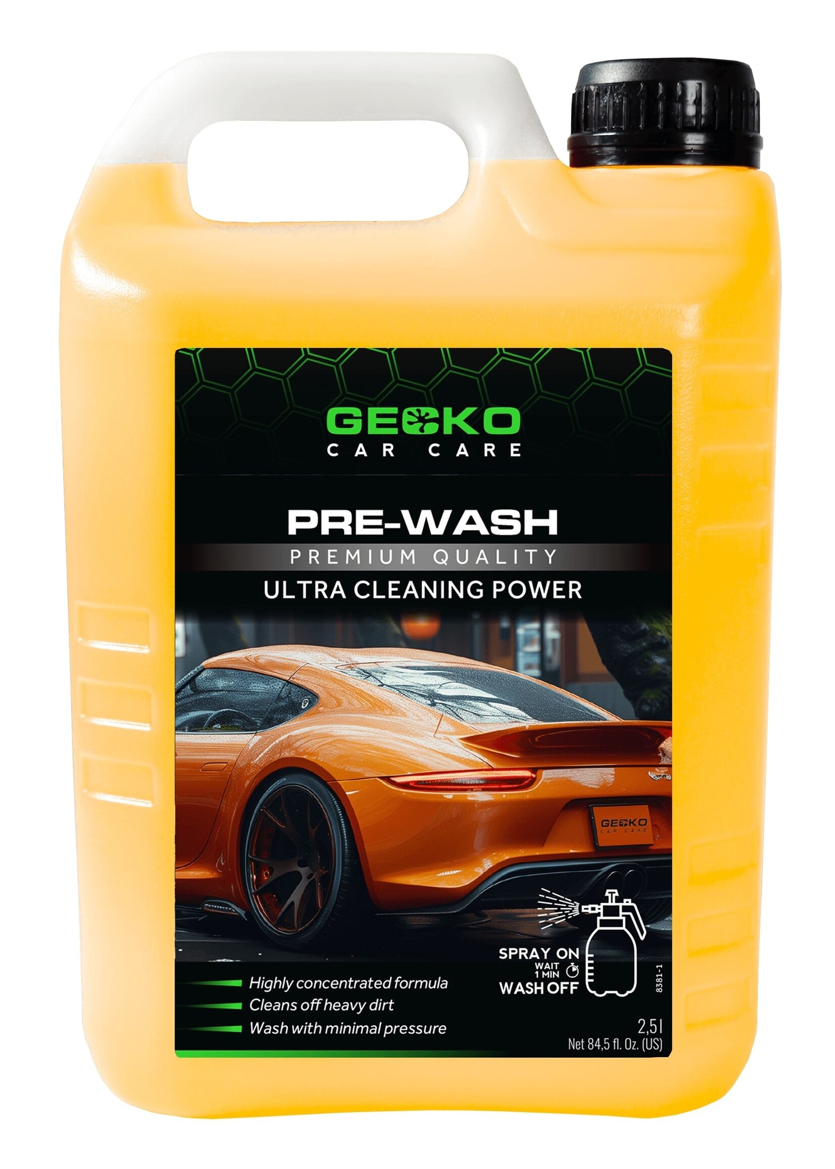 Gecko Pre-Wash 2,5ltr