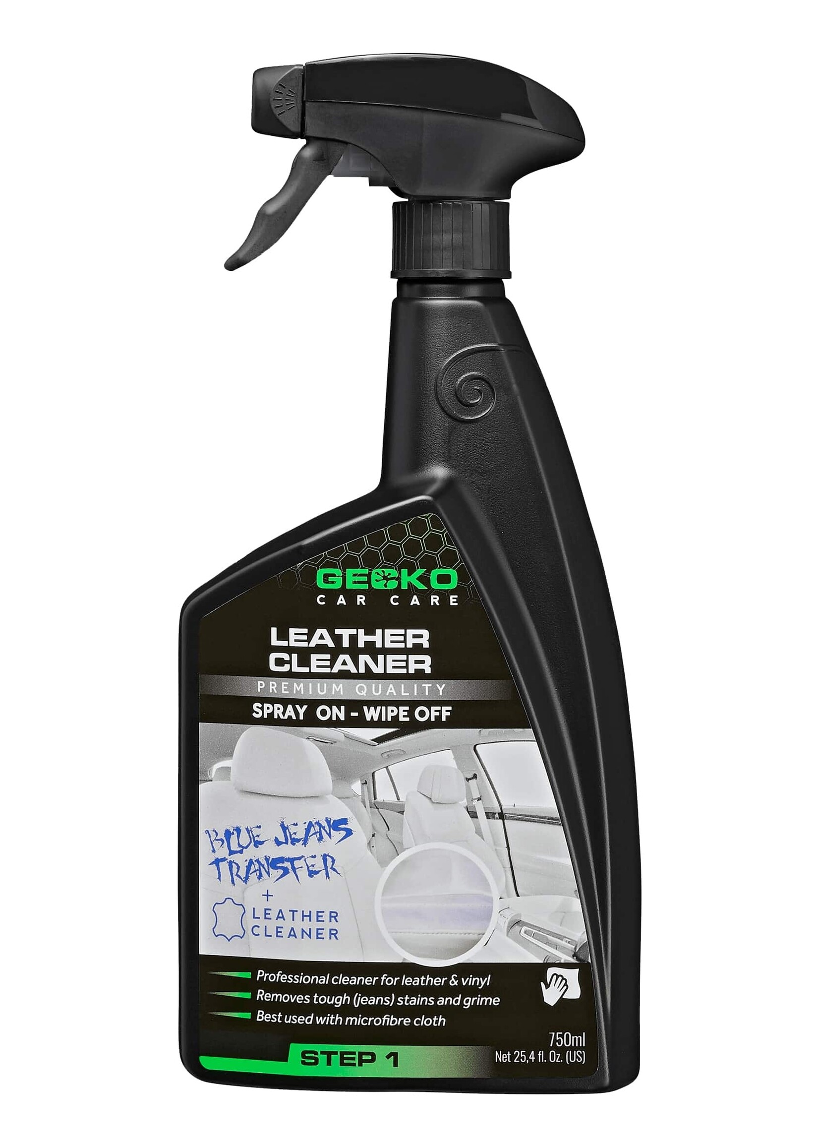 Gecko Leder & Jeans Vlek Reiniger Fles 750ml