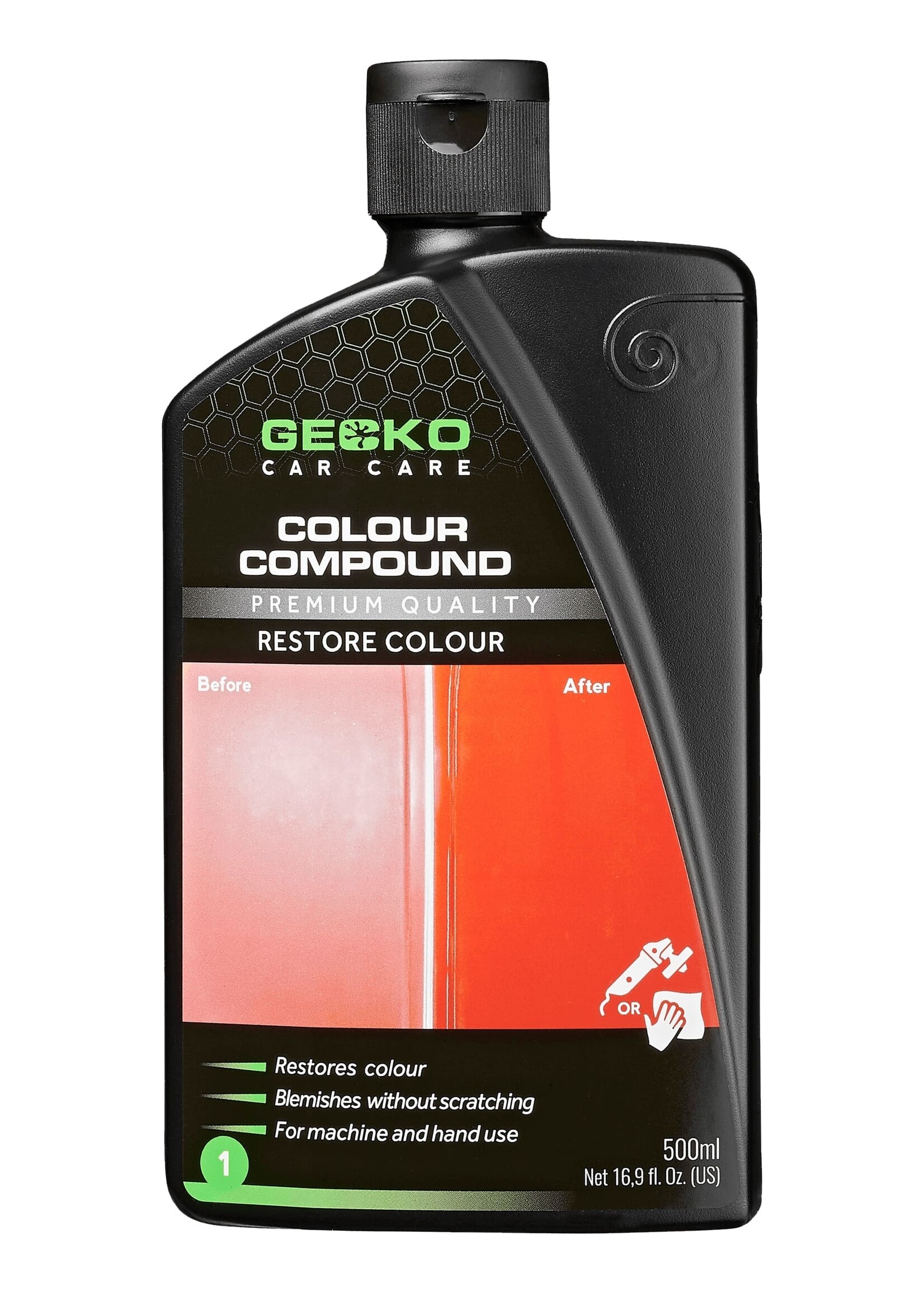 Gecko Kleur Hersteller Compound Fles 500ml