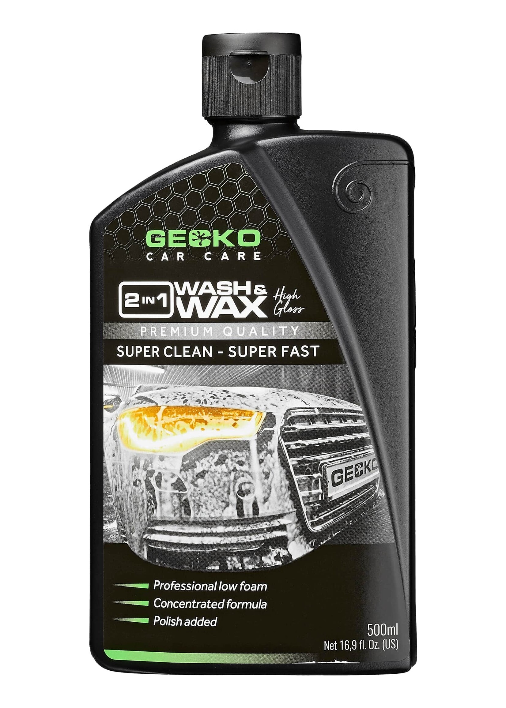 Gecko Shampoo & Glans Fles 500ml