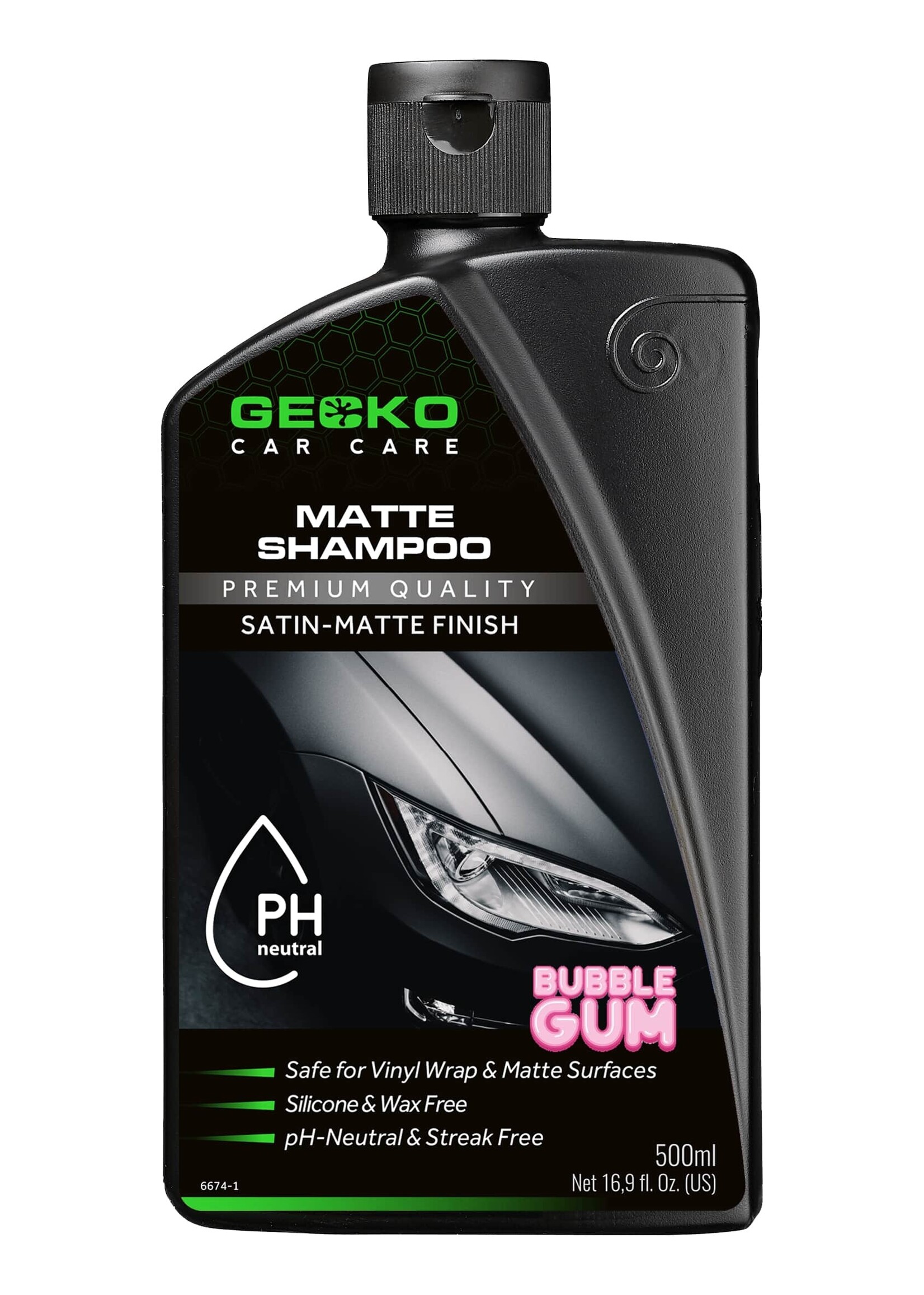 Gecko Matte Shampoo ( Siliconen vrij ) 500ml