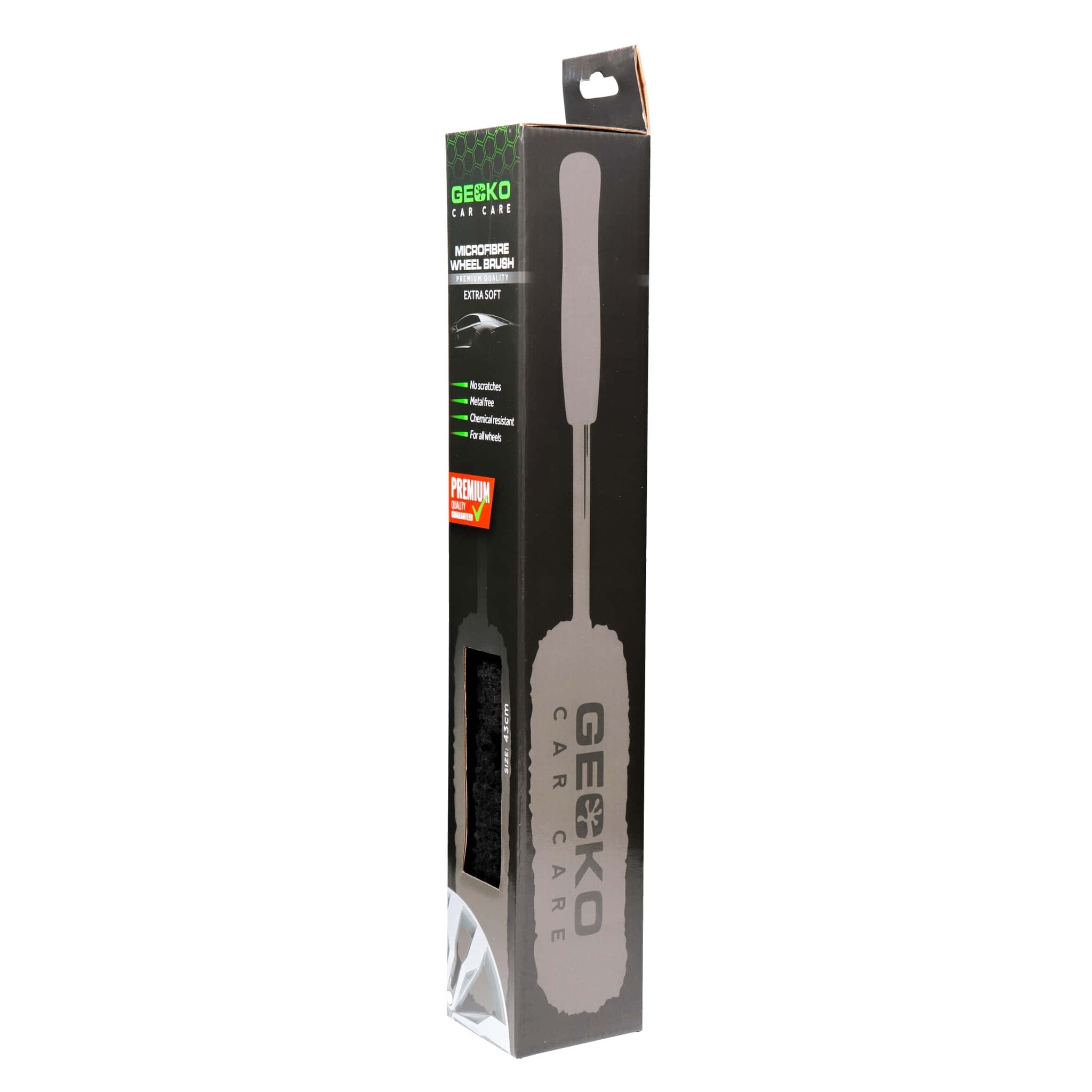 Gecko Microvezel Wielborstel 43cm