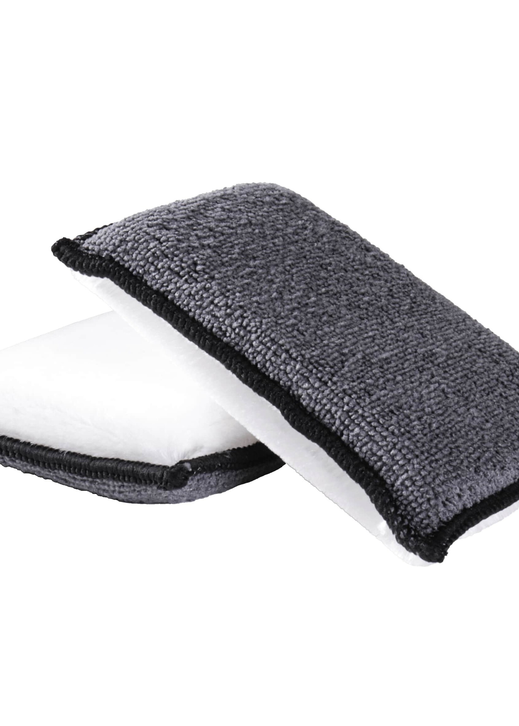 Gecko 2in1 Interieur Microvezel & Fleece Spons 13cm x 9cm x 2,5cm