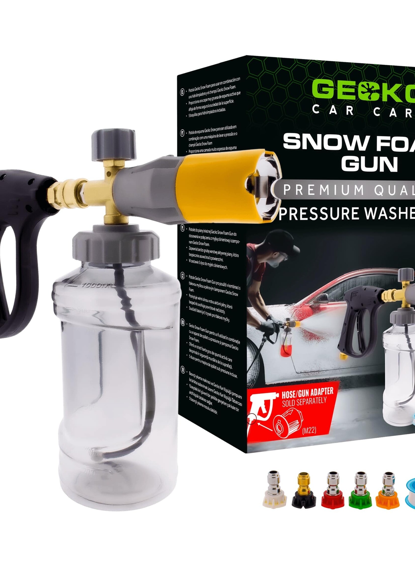 Gecko Snowfoam Gun kit