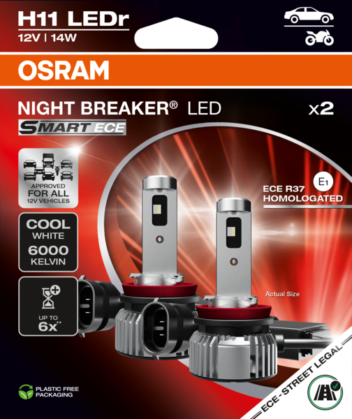 Osram NIGHT BREAKER H11 LED SMART ECE
