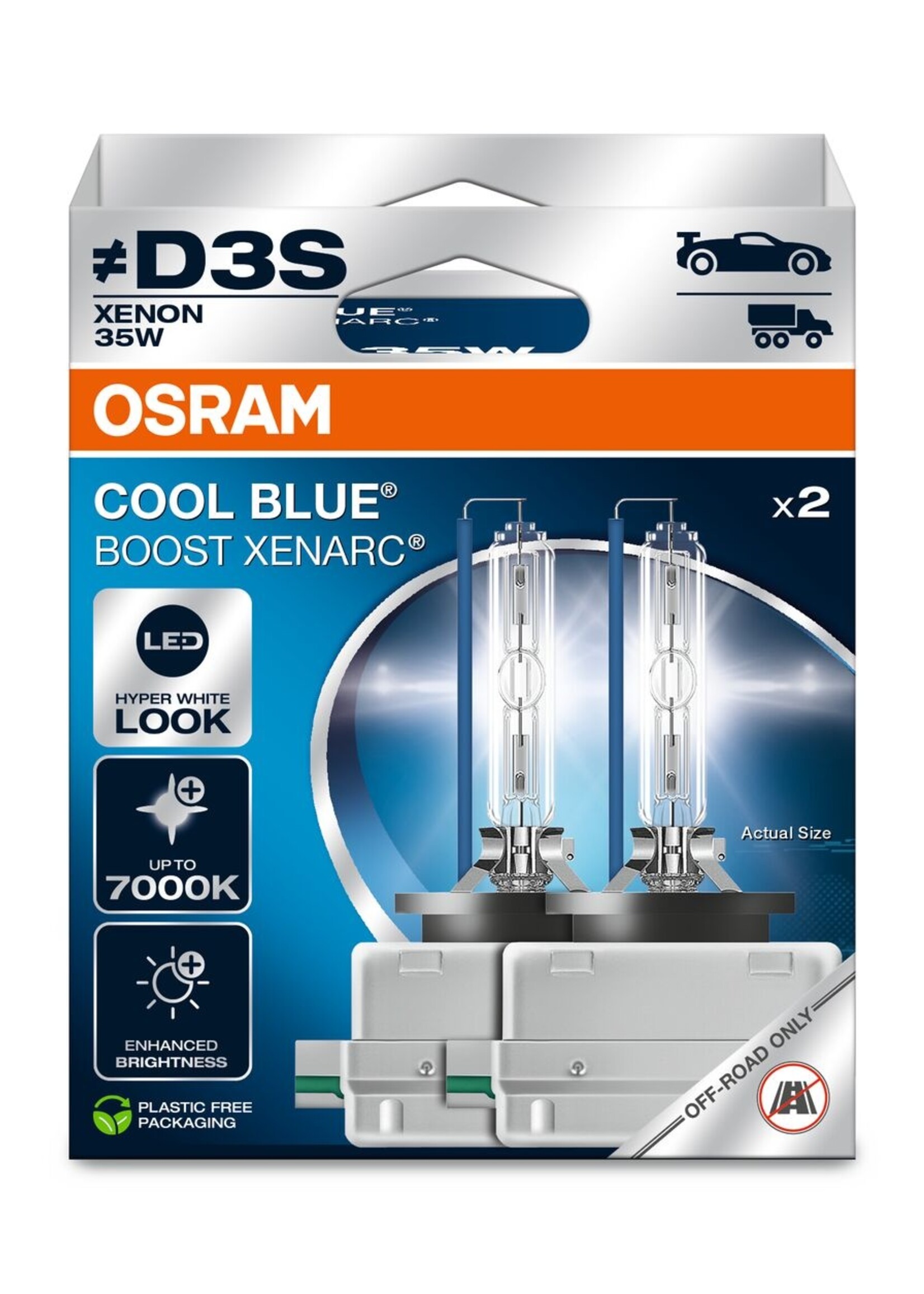 Osram XENARC COOL BLUE BOOST D3S