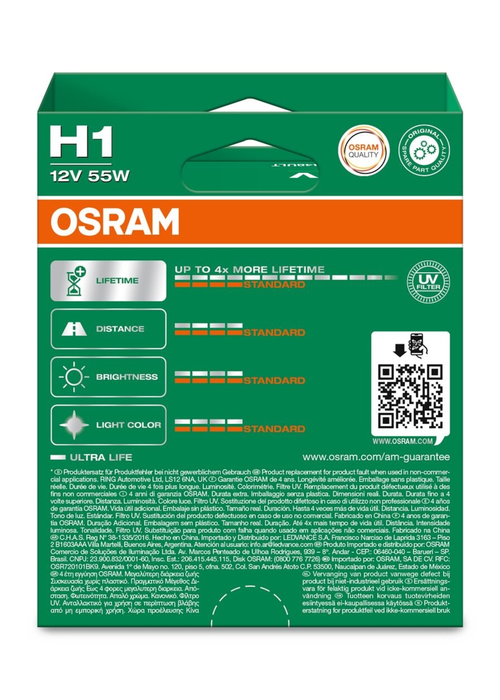 Osram Ultralife H1 duobox