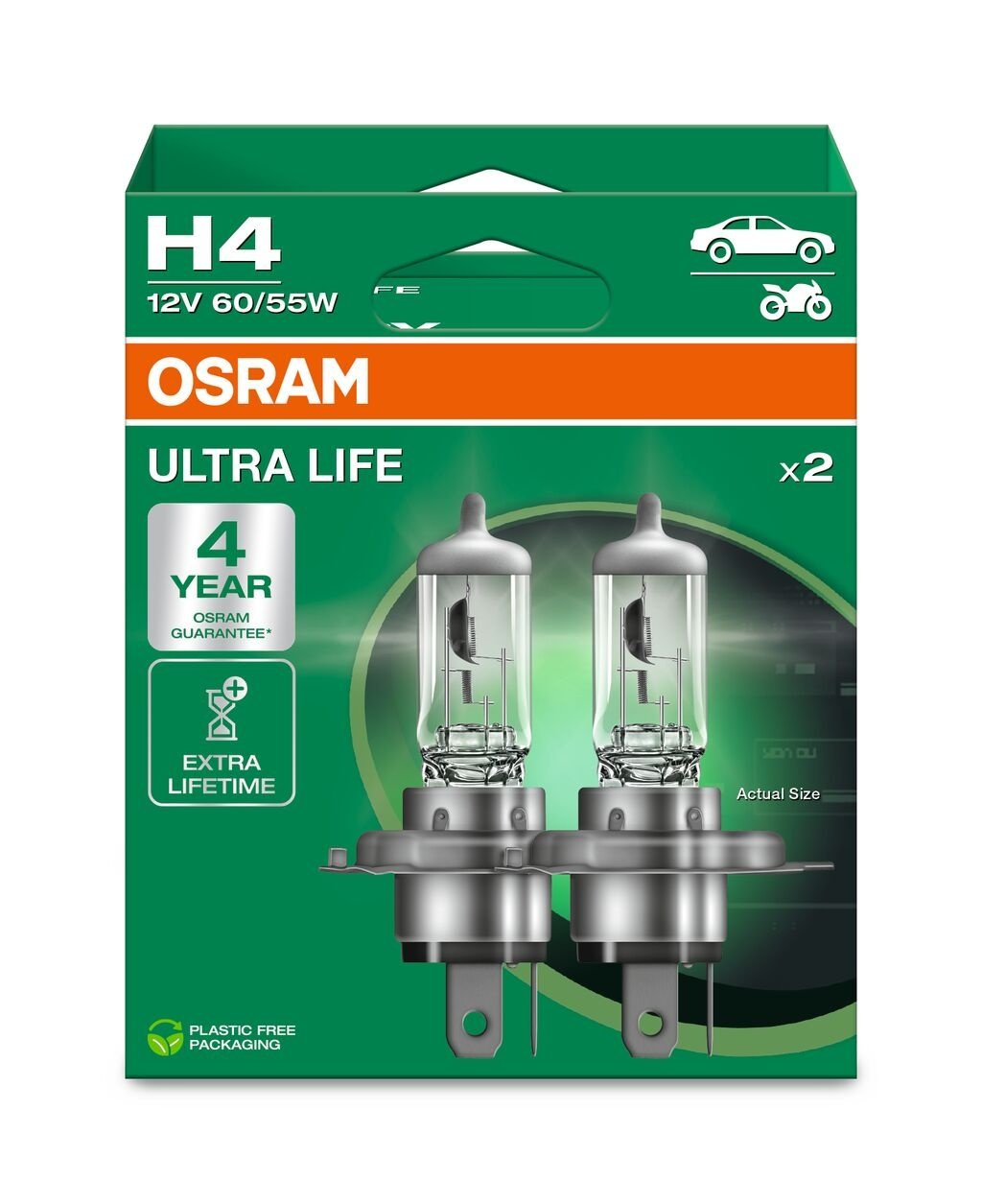 Osram Ultralife H4 duobox