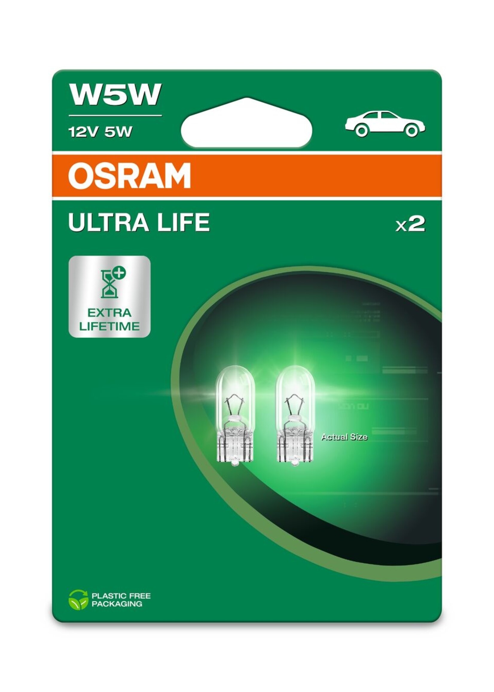 Osram Ultralife 12v 5w wedge base