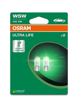 Osram Ultralife 12v 5w wedge base Osram Ultralife 12v 5w wedge base